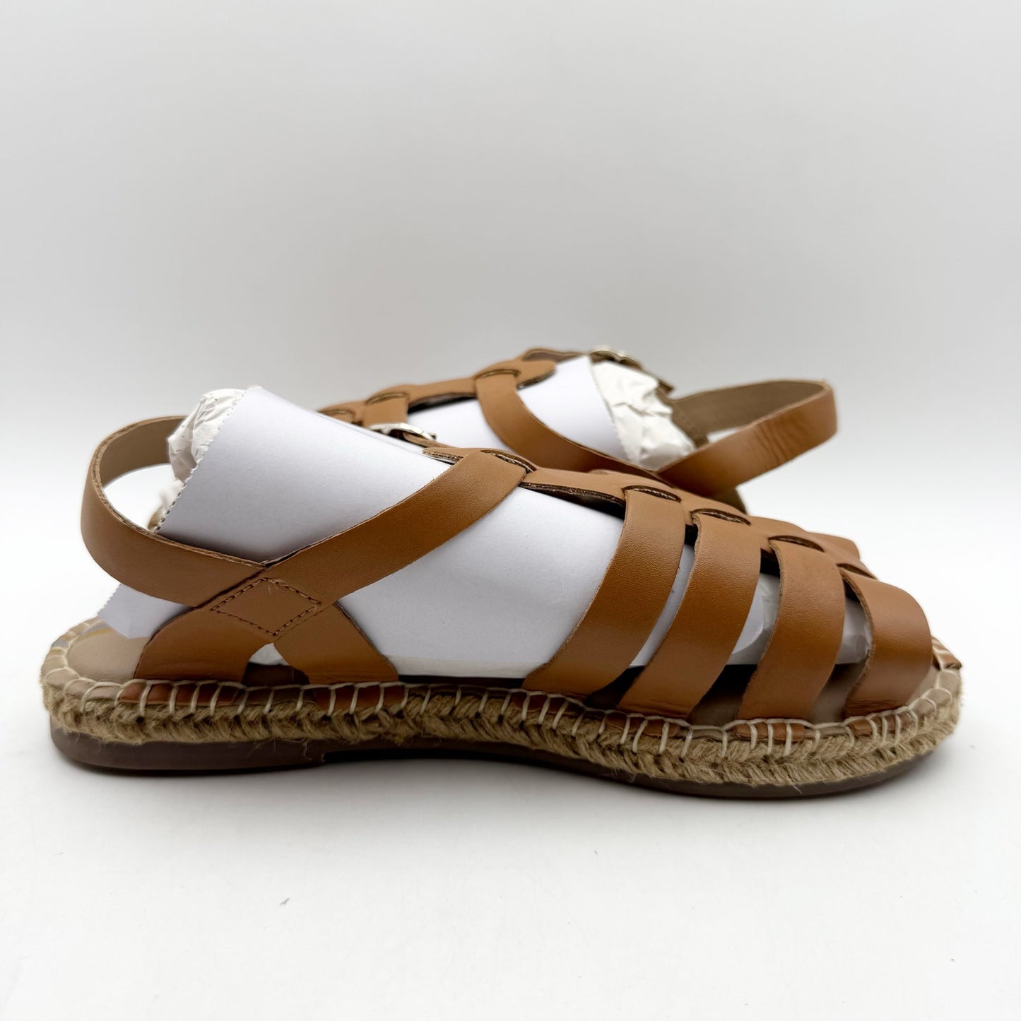 Sam Edelman Kids Kora Sandals US 4 M EU 36 Brown Leather NIB
