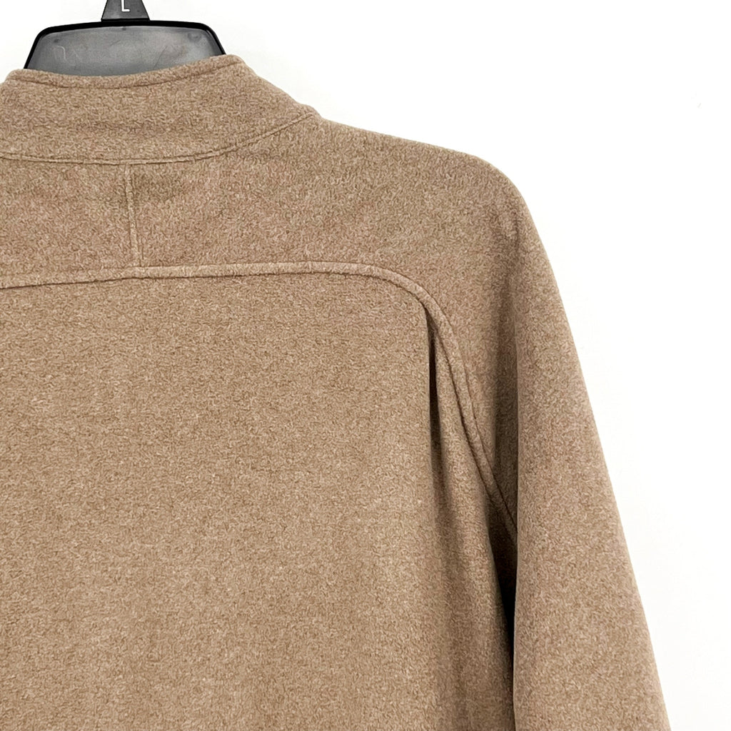 MOUNTAIN HARDWEAR Mens Microchill Full Zip Fleece Jacket XXL Tan NWOT