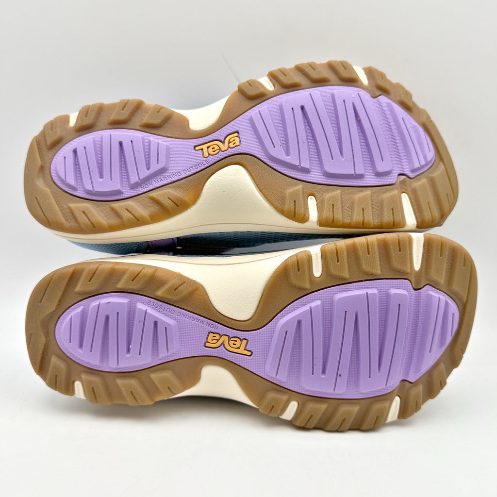 TEVA Kids Outflow Universal Water Shoes US 4 EU 36 Blue Purple Quick Dry NIB