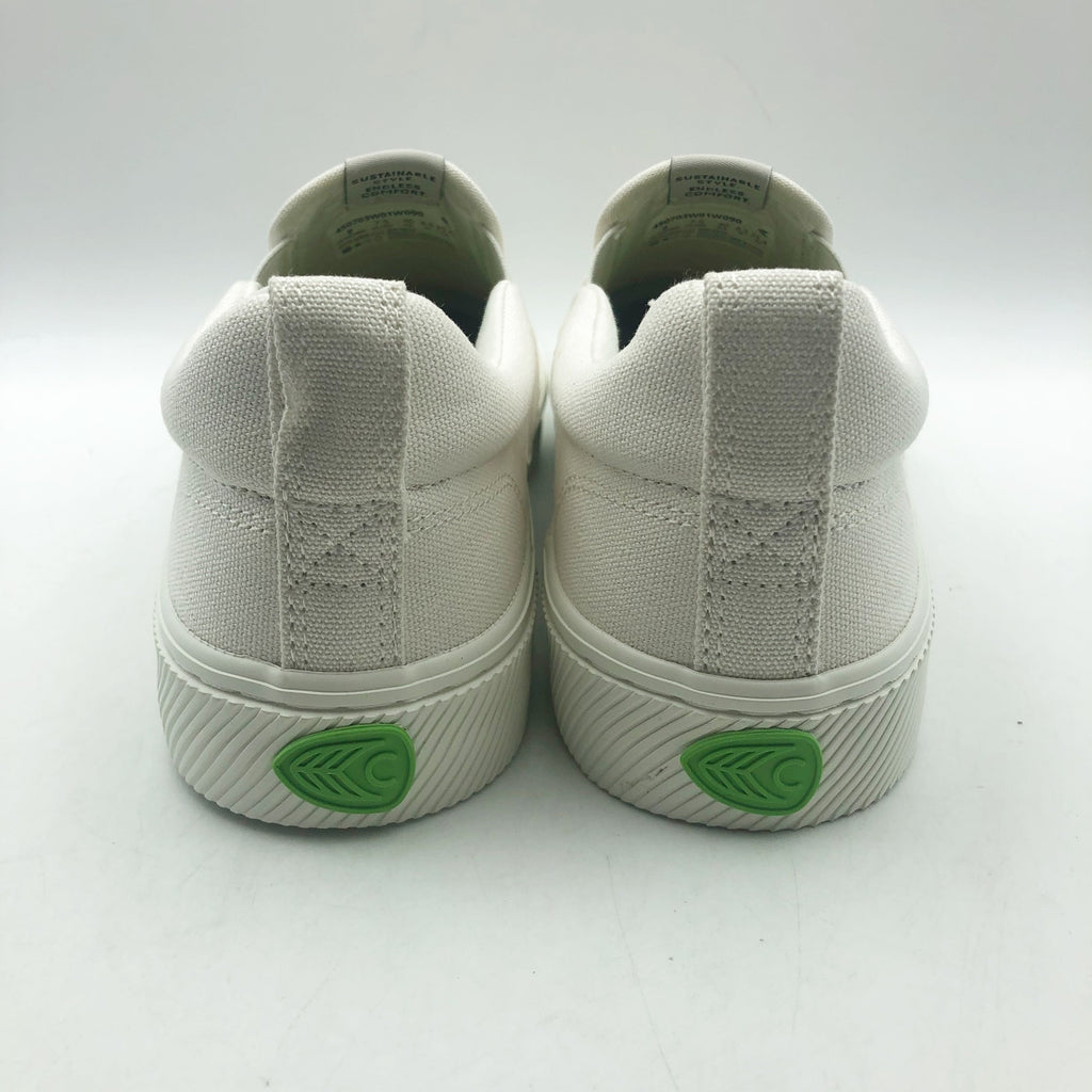 Cariuma Women's Slip-On Canvas Sneakers Size 9 Off White Casual Shoes NIB