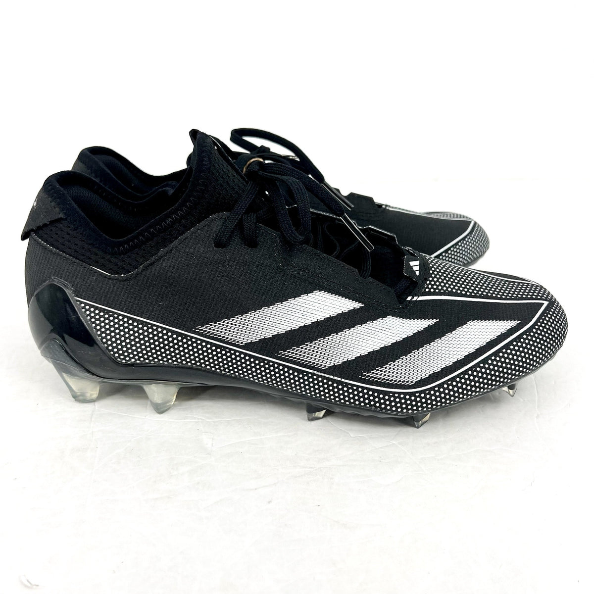 Adidas Mens Adizero Electric 1 Football Cleats Size 7 Black White IF2426 NWOB