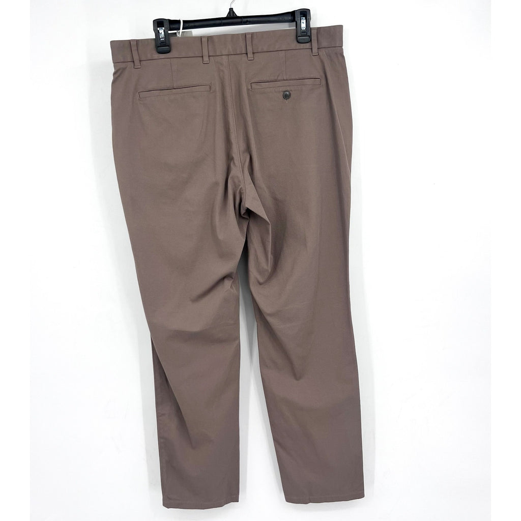 EVERLANE Men's Uniform Performance Chino 34x30 Tan Abalone Slim Fit Pants NWT