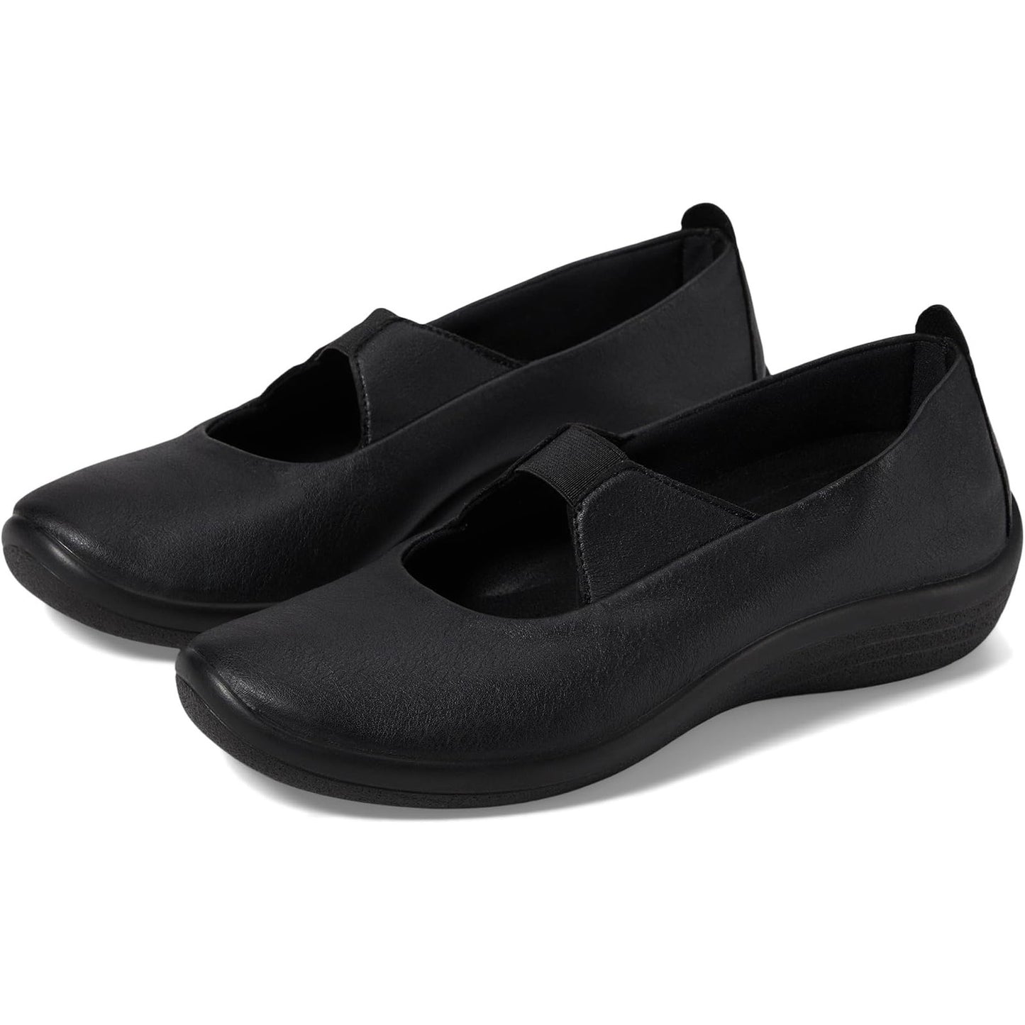 Arcopedico Womens Itatiaia Flats EU 42 US 11 Black Slip On NWOB