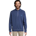 TOMMY BAHAMA Men's Tobago Bay Half Zip Sweatshirt XL Island Navy Blue NWT