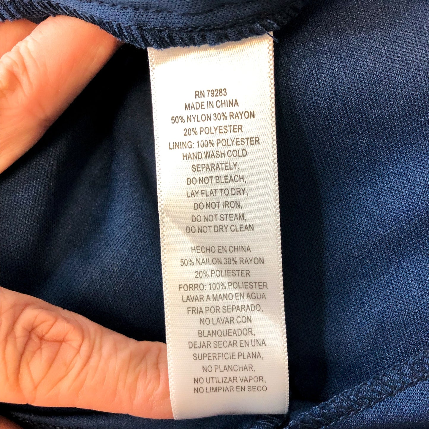 ALEX EVENINGS Rosette A-line Midi Dress Size 14 Navy Blue Sequin Lace 121570 NWT