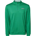 OLD ROW Men's Tailgate Quarter Zip Performance Pull Over Large Kelly Green NWT