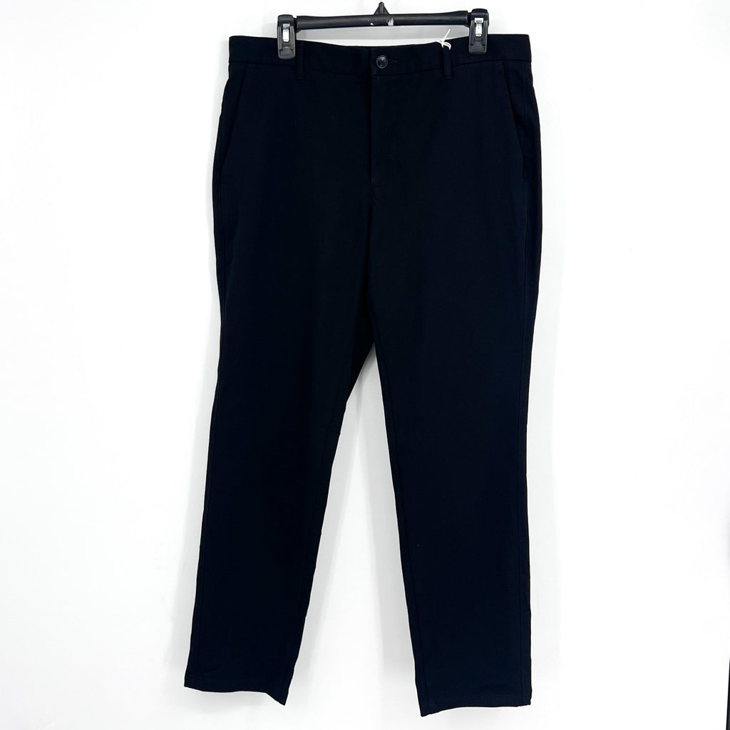 EVERLANE Men's Uniform Performance Chino Pants 33x32 Black Slim Fit NWT