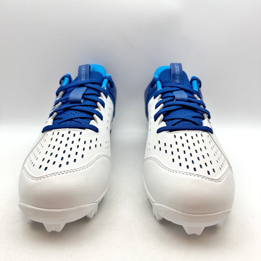 Under Armour Mens Leadoff Low Rm Baseball Cleats Size 13 Blue White 3025589 NWOB