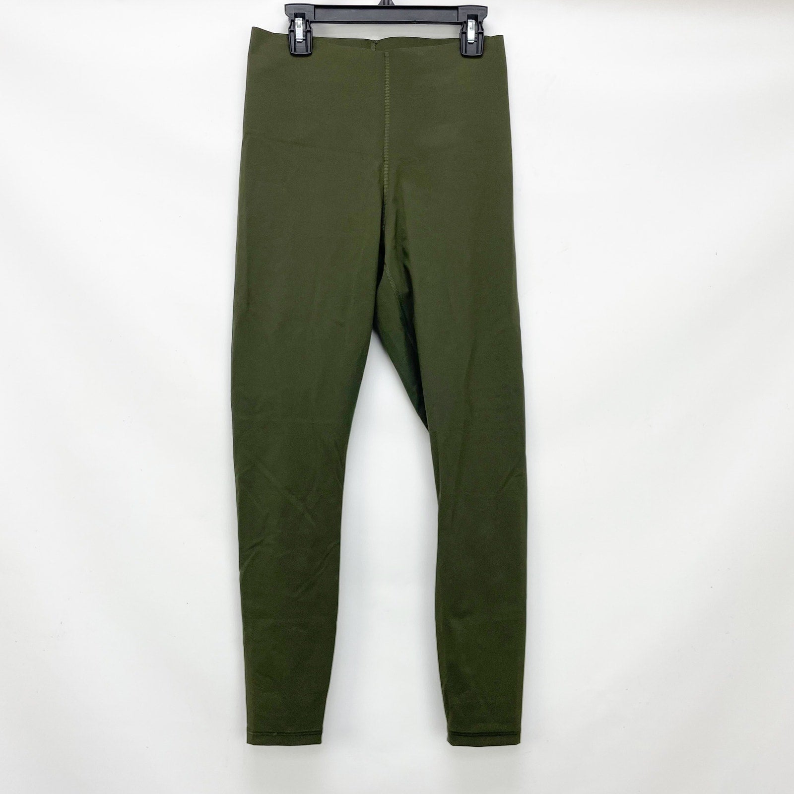 Everlane Womens Perform Sculpt Leggings Medium Forest Dark Green High Waist NWT