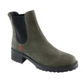 Marc Joseph New York Womens Columbia ST Ankle Booties Size 6 Green Leather NWOB