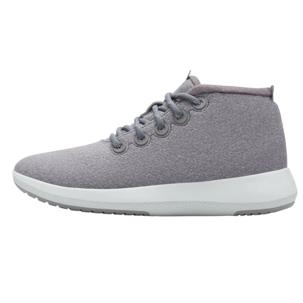 Allbirds Mens Wool Runner-up Mizzles Sneakers US 12 Grey High Tops NWOB