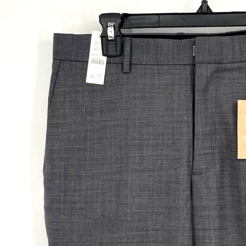 J.CREW Men's Bowery Slim-fit Pants 32x30 Charcoal Gray Wool Blend J6061 NWT