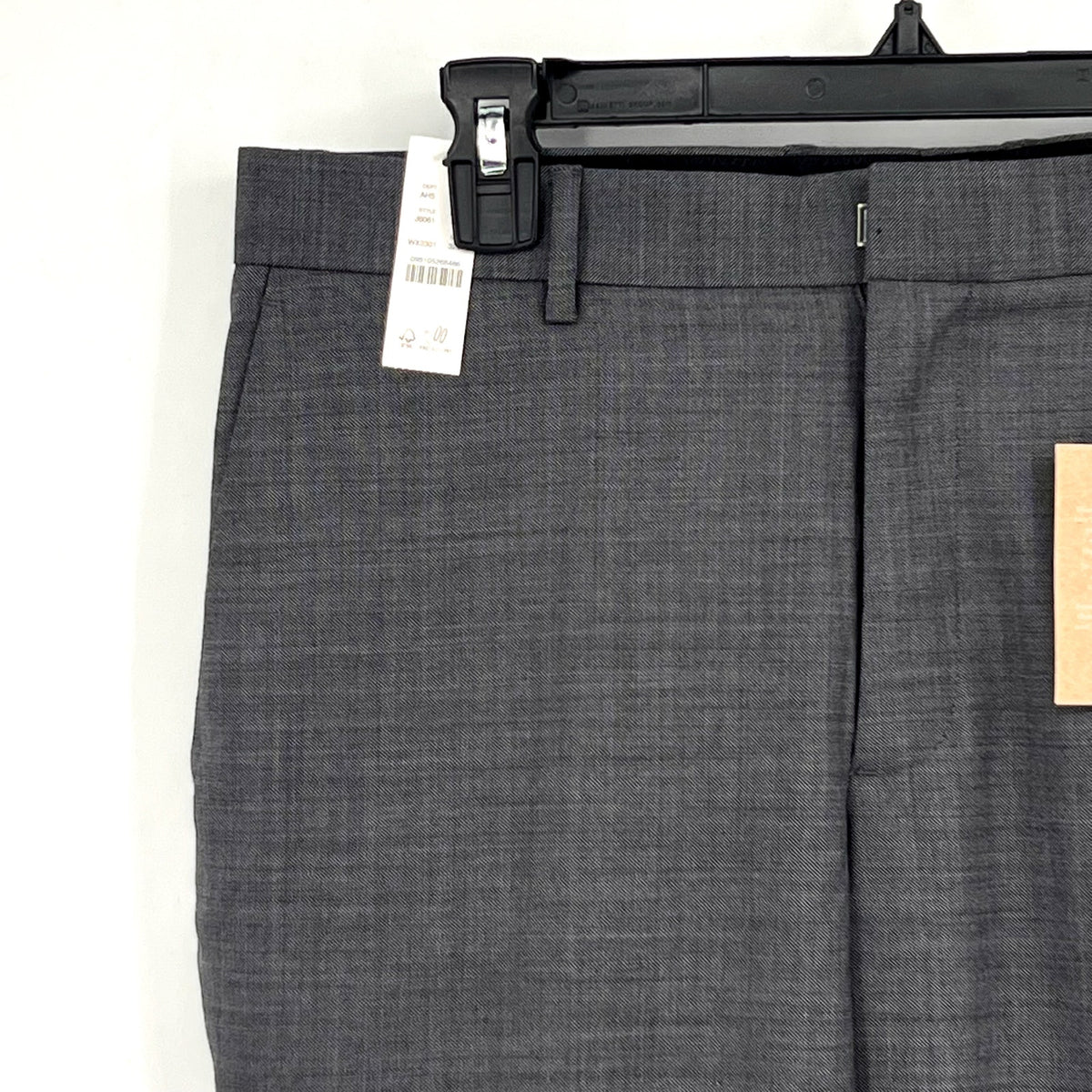 J.CREW Men's Bowery Slim-fit Pants 32x30 Charcoal Gray Wool Blend J6061 NWT