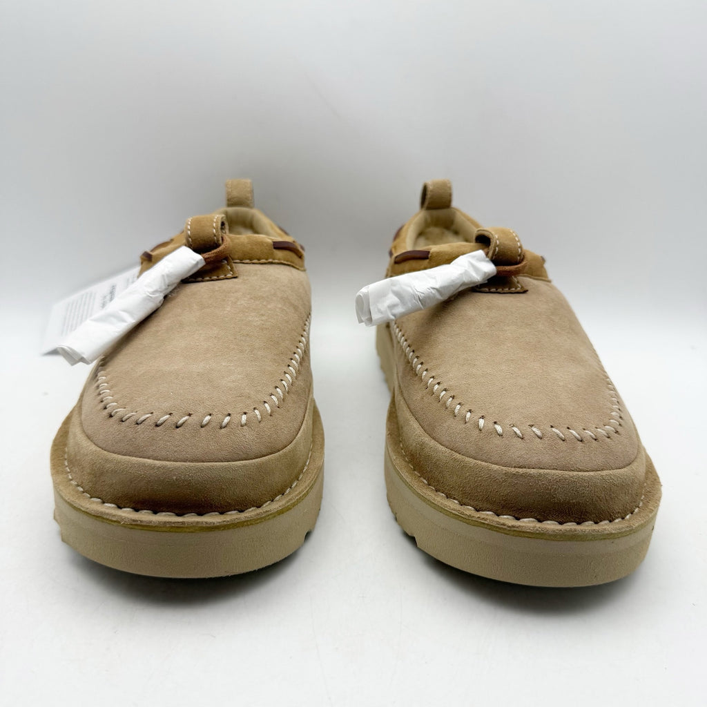 UGG Womens Ultra Mini Crafted Regenerate Bootie US 8 EU 39.5 Sand Tan Suede NWOB