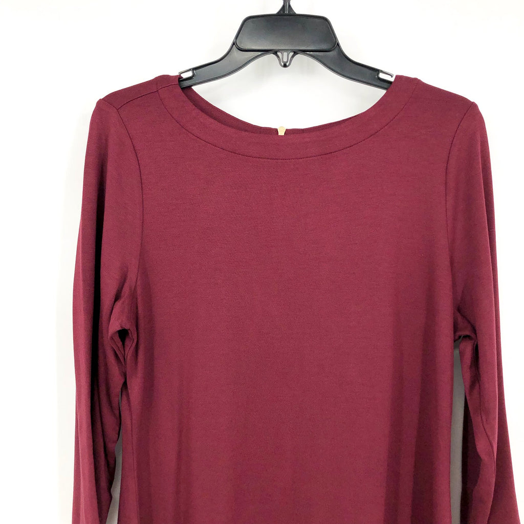 TOMMY BAHAMA Women's Darcy Ponte Knit Dress Medium Red Meritage Wine NWT