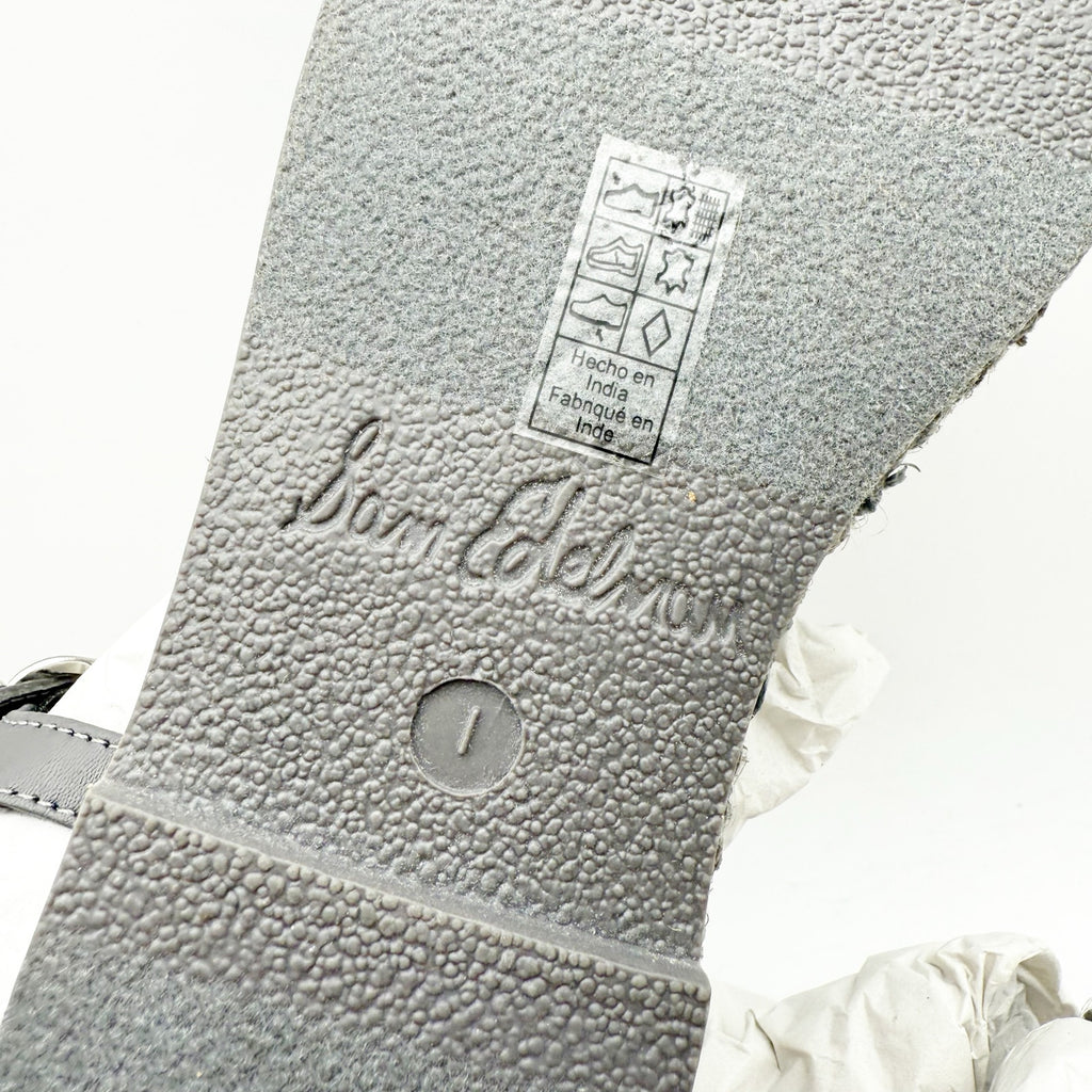 Sam Edelman Kids Holly Sandals US 1 M EU 32 Mockingbird Grey Linen NIB