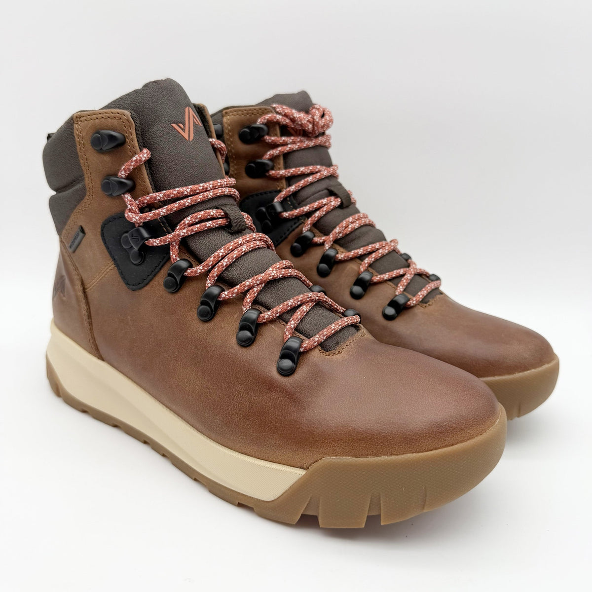 Forsake Womens Patch Mid ll Hiking Boots Size 8 Brown Leather Waterproof NWOB
