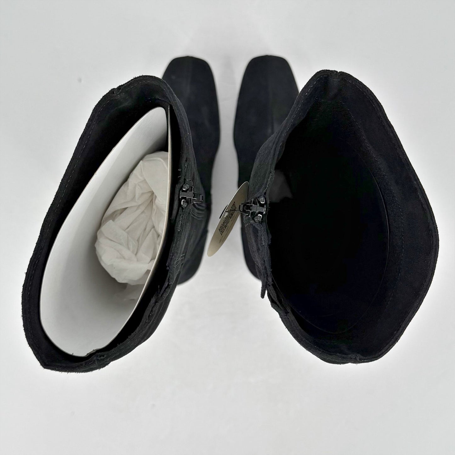 La Canadienne Womens Evah Boots US 6.5M EU 37 Black Suede Waterproof NIB