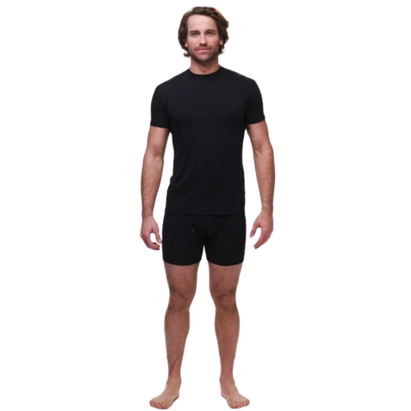 TASC Men's BamBare Bamboo Comfort Crewneck Undershirt XL Black NWT
