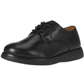 Johnson & Murphy Kids Upton Plain Toe Oxford Shoes US 7 M Black Leather NIB