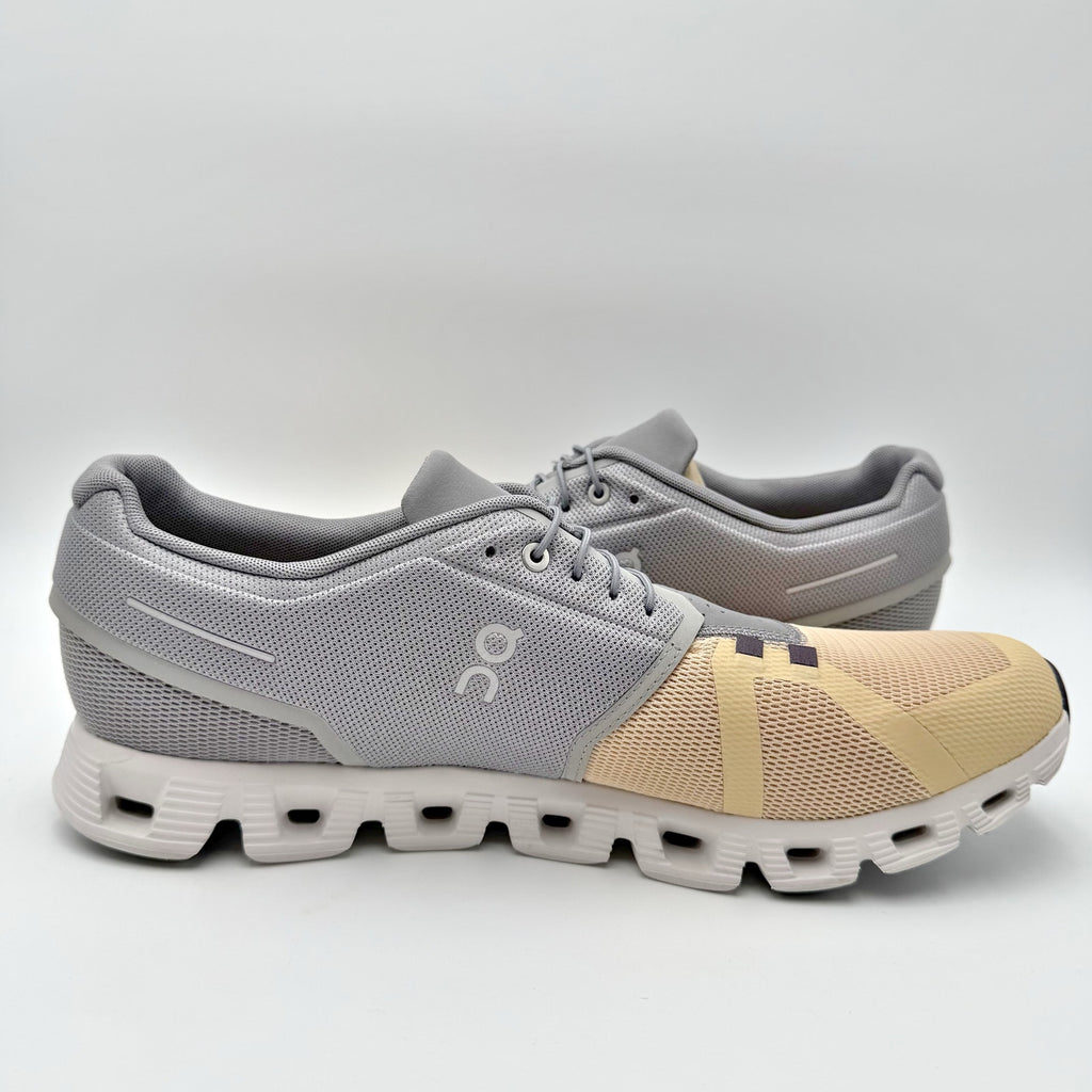 ON Mens Cloud 5 Running Shoes US 14 EU 49 Beige Grey Athletic Sneakers NIB
