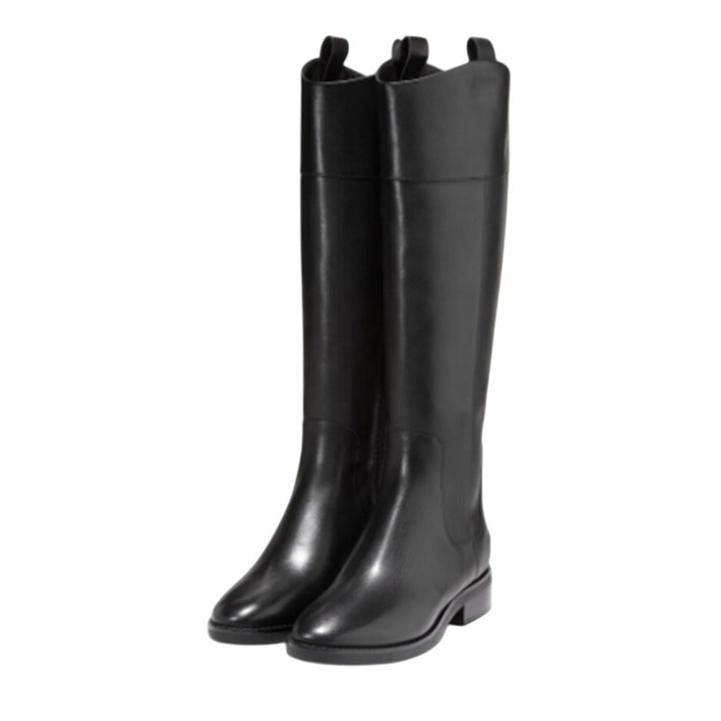 Cole Haan Womens Hampshire Knee High Boot US 6 B EU 36 Black Leather NIB