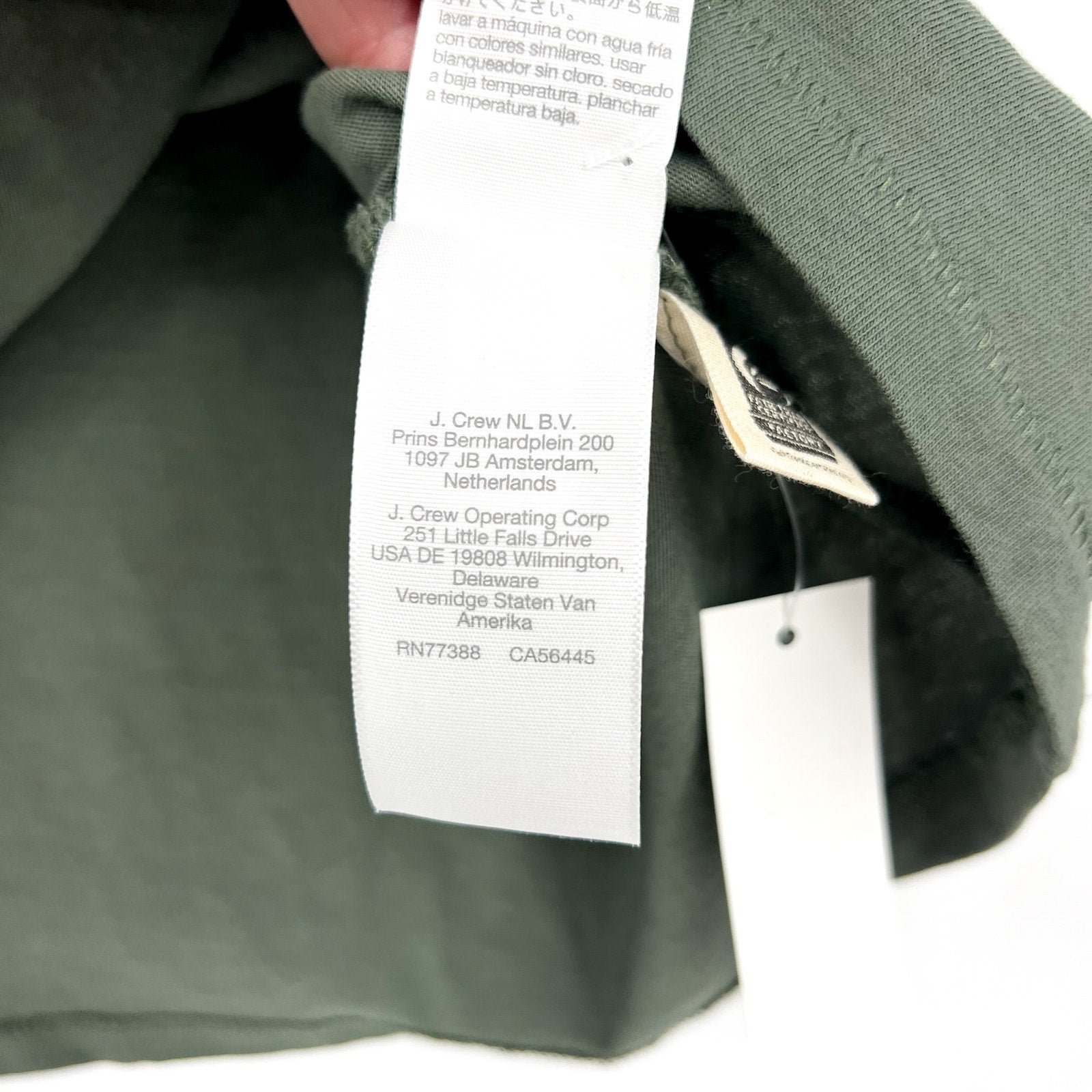 MADEWELL Women's Northside Vintage Muscle Tank Top Medium Foraged Green NWT