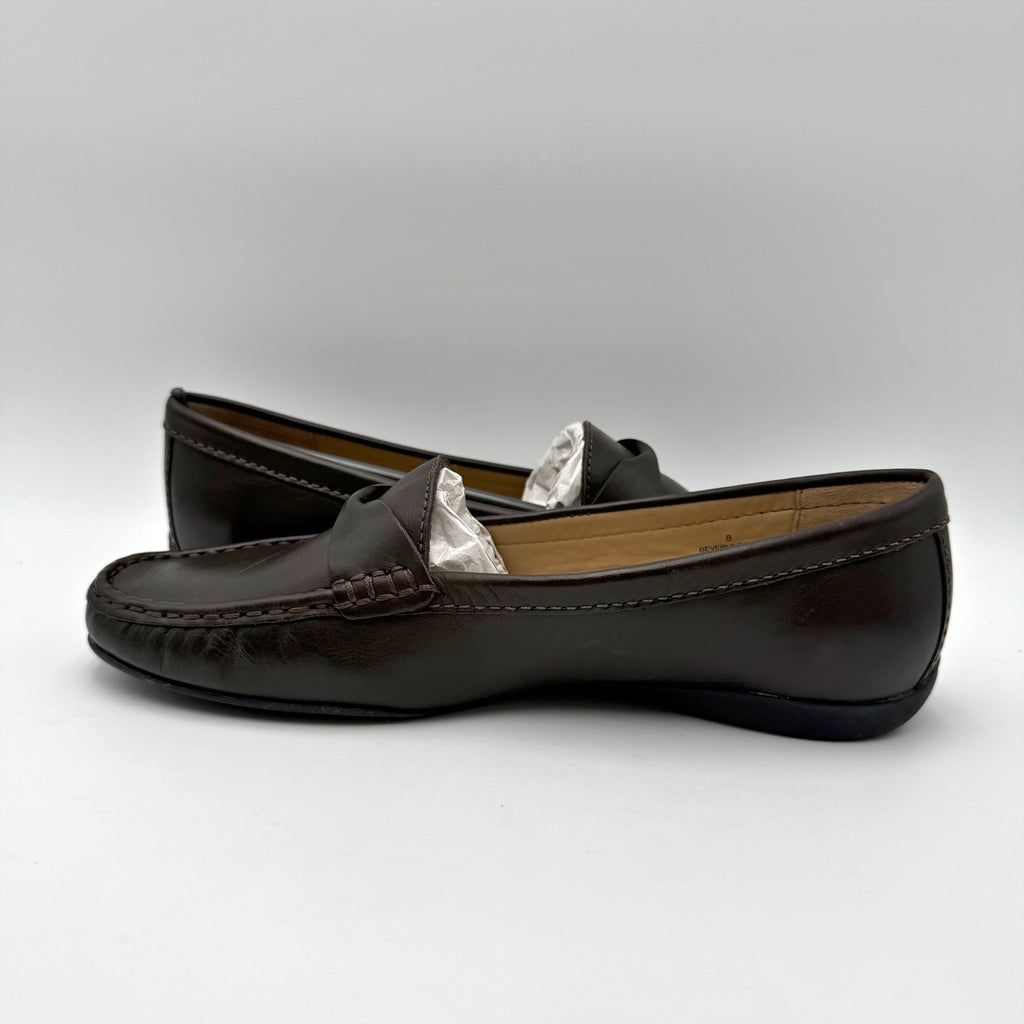 Marc Joseph New York Womens Beverley Road Loafers US 8 EU 39 Brown Leather NIB