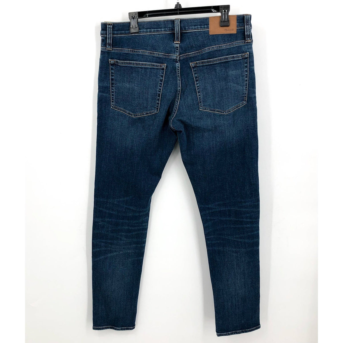 MADEWELL Men's Skinny Jeans 36x34 Blue Leeward Wash COOLMAX Denim MA262 NWT