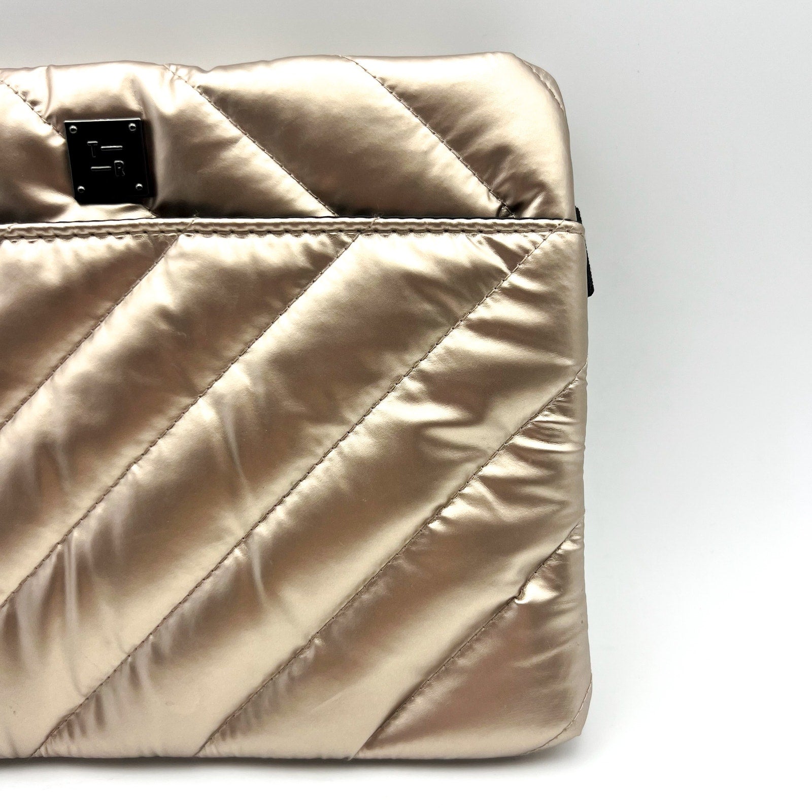 THINK ROYLN Diagonal Bum Bag 2.0 Pearl Cashmere One Size Purse NWT