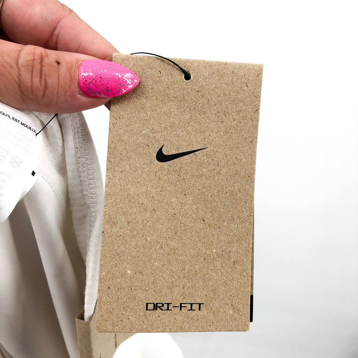 NIKE Women's Court Dri-FIT Victory Tennis Skort XL White Slim Fit NWT