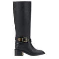 Vince Camuto Womens Gini Knee High Boot US 6.5 Wide XW CALF Black Leather NWOB