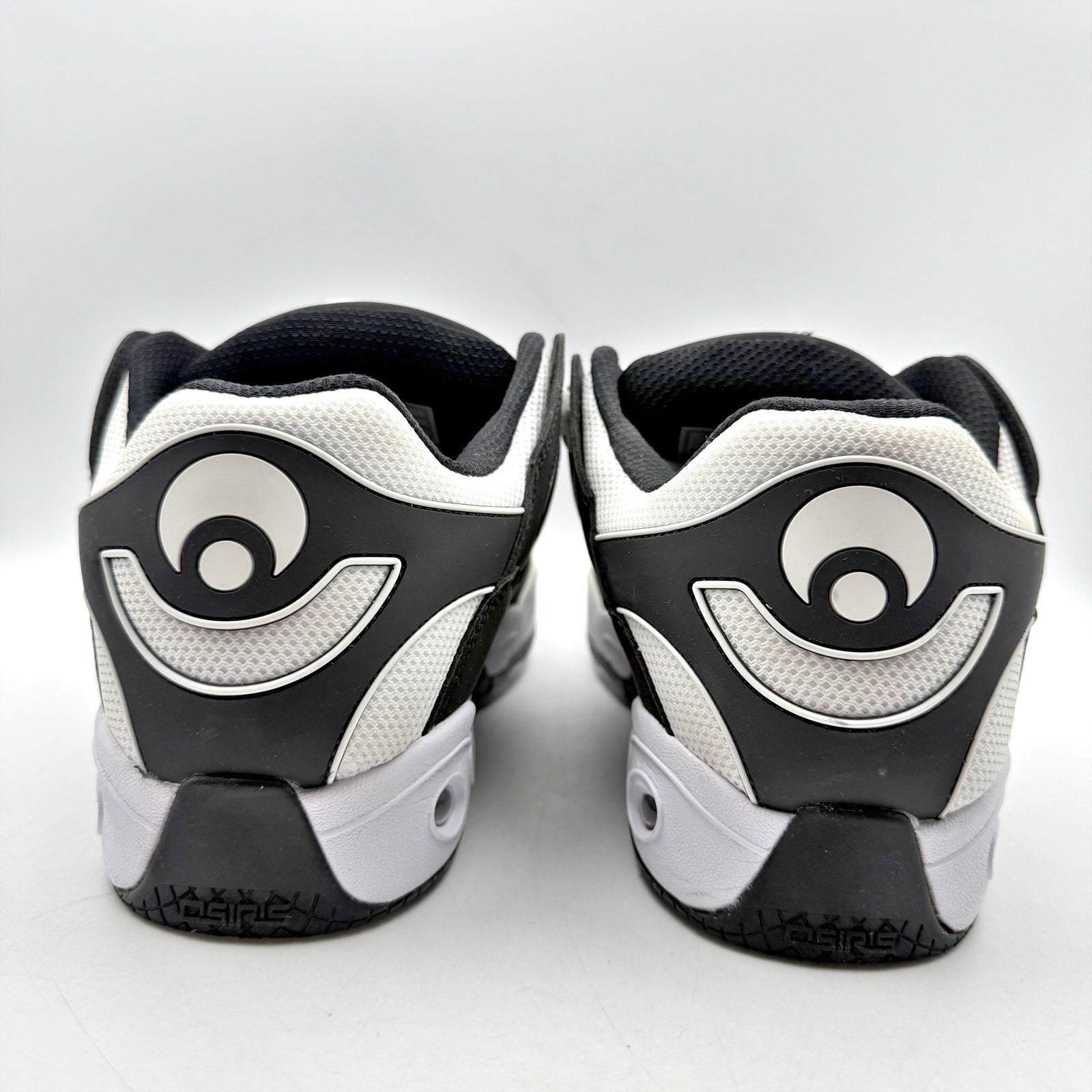 Osiris Mens D3 OG Sneakers US 12 EU 47 Black White EUC