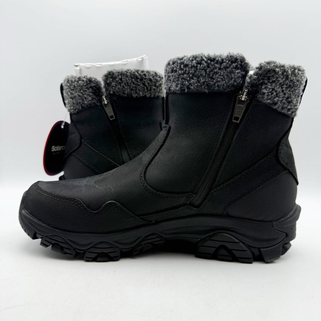 Merrell Women Coldpack 3 Thermo Mid Boot US 9 EU 40 Black Leather Waterproof NIB