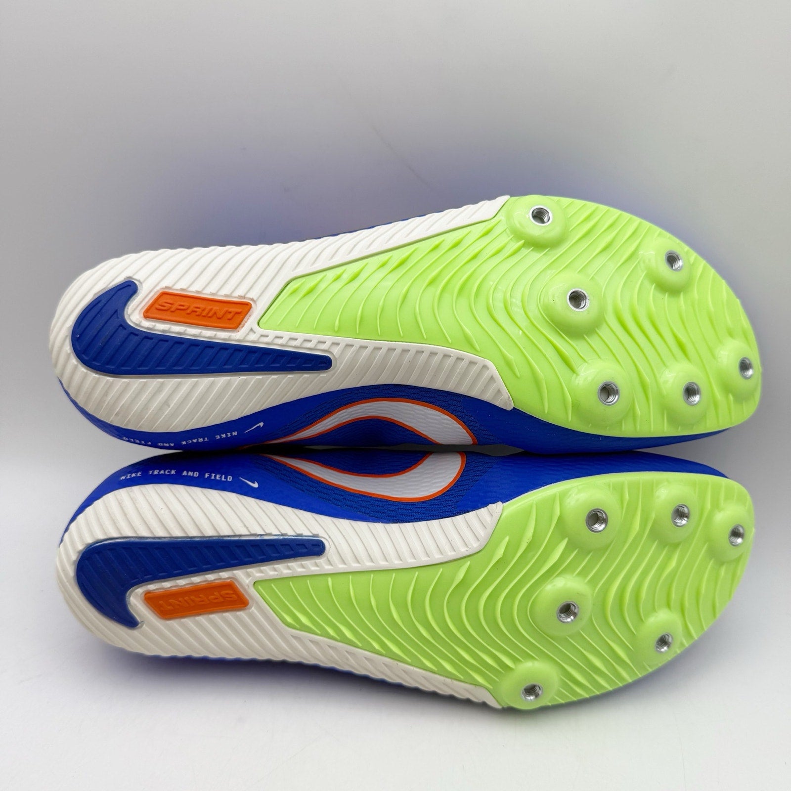 Nike Mens Zoom Rival Multi Racer Track Spike Shoes US 6.5 EU 39 Blue D8753 NWOB