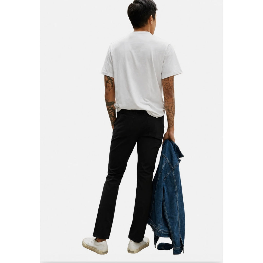 EVERLANE Men's The Performance 5-Pocket Pants 38x32 Black Chinos NWOT