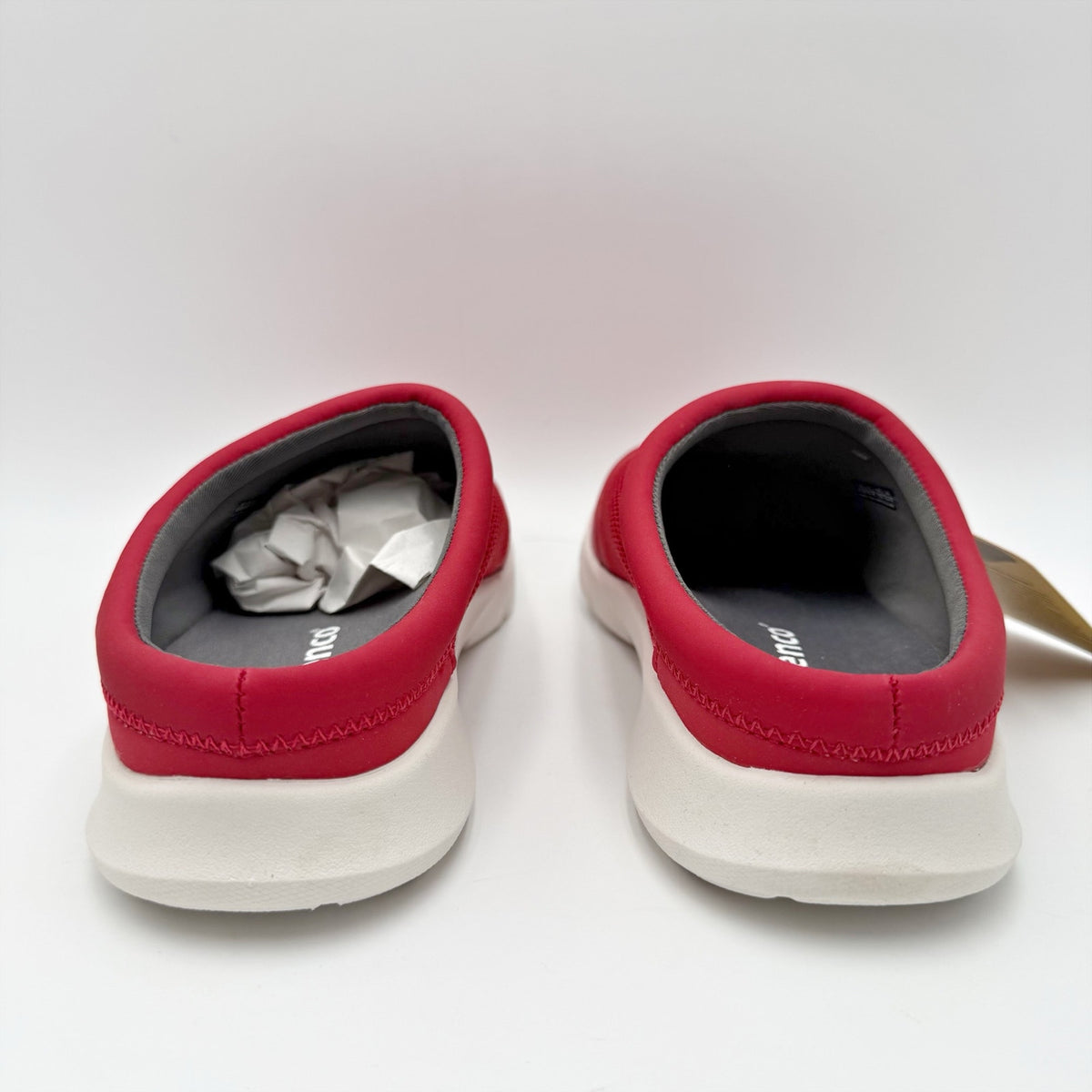 Spenco Womens Bliss Slip-on Shoes Size 8.5 M Red Casual Mules NIB