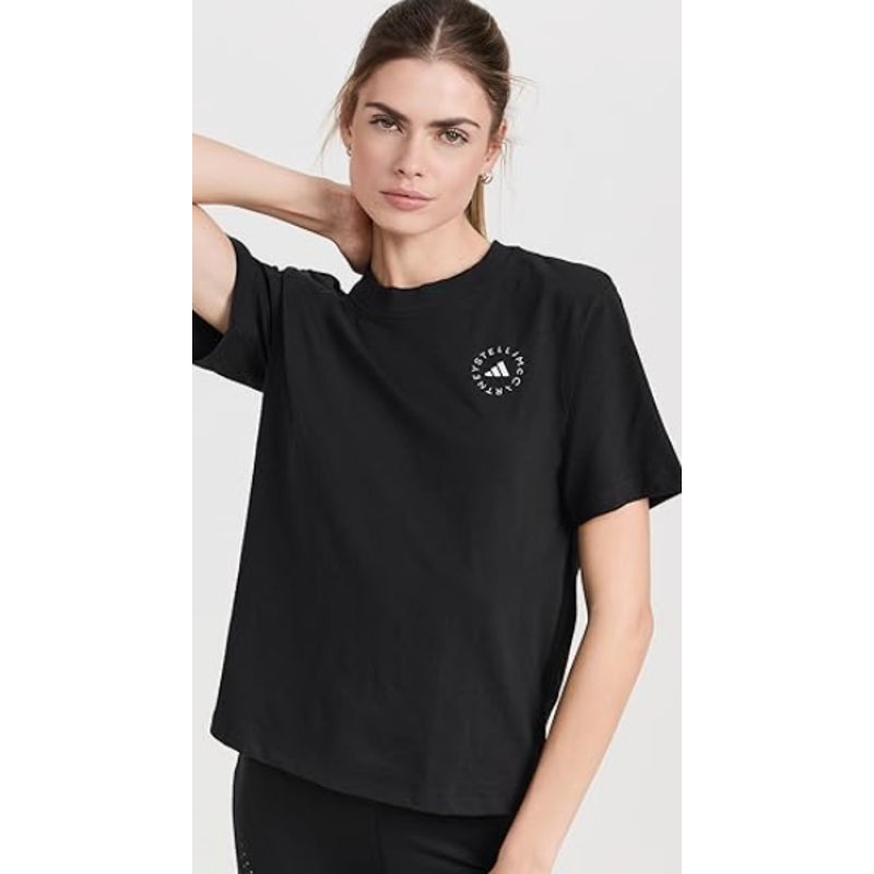 ADIDAS BY STELLA MCCARTNEY TrueCasuals Regular Sportswear Tee XL Black NWT