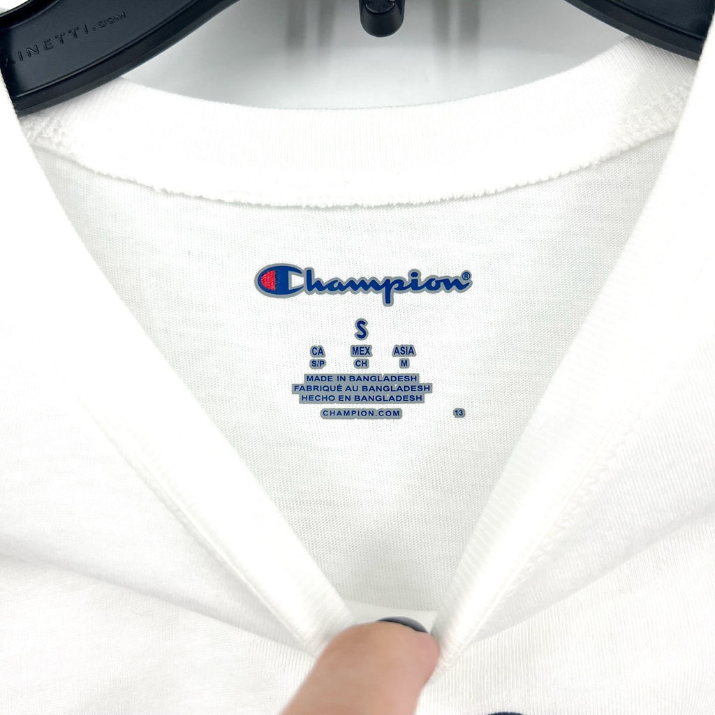 CHAMPION Women's S. Alabama Jaquars Crest T-shirt Small White Short Sleeve NWOT