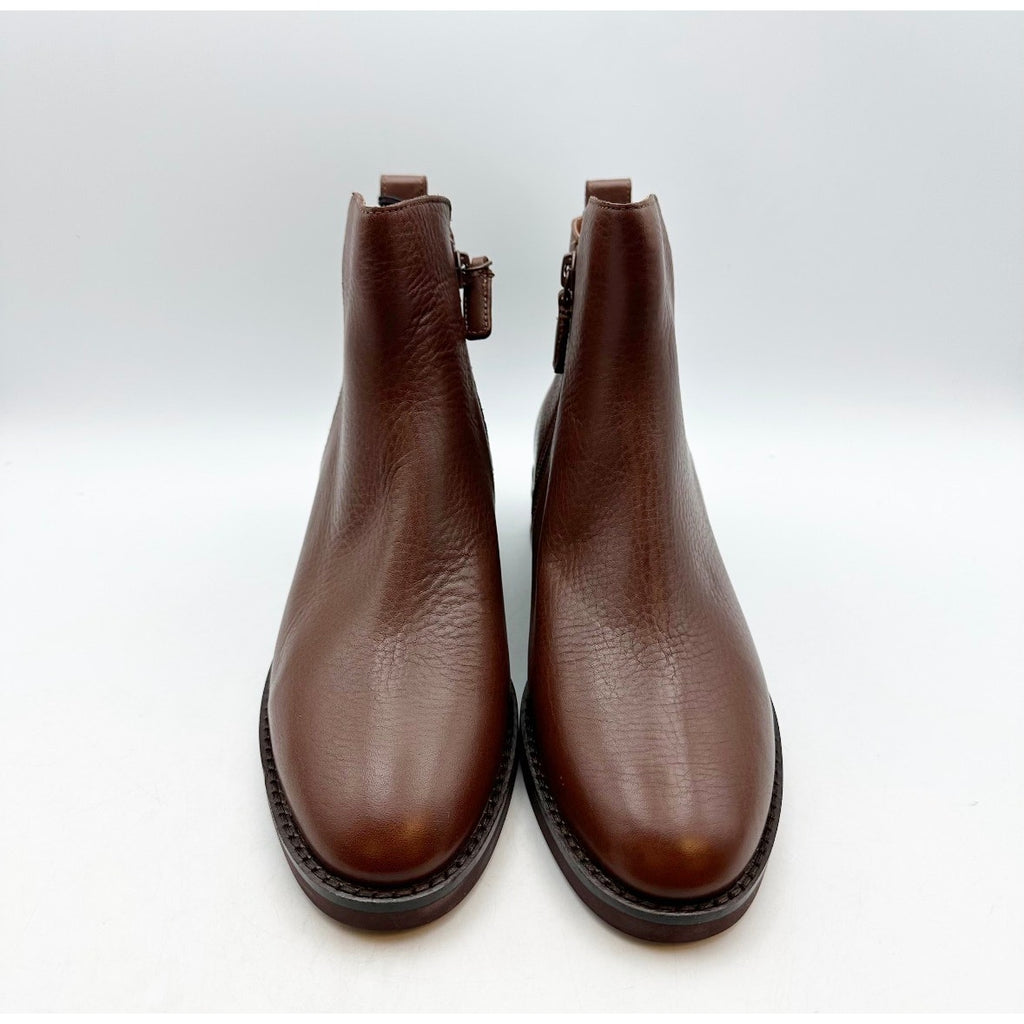 Cole Haan Womens River Chelsea Bootie Size 6 Brown Leather Waterproof Boots NIB
