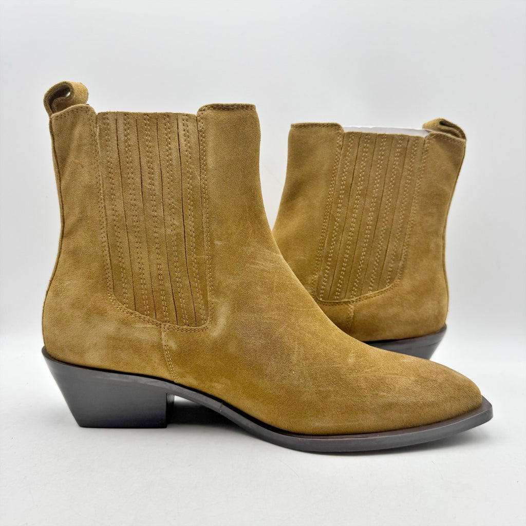 Seychelles Womens Hold Me Down Chelsea Ankle Boots US 8 Brown Suede NWOB