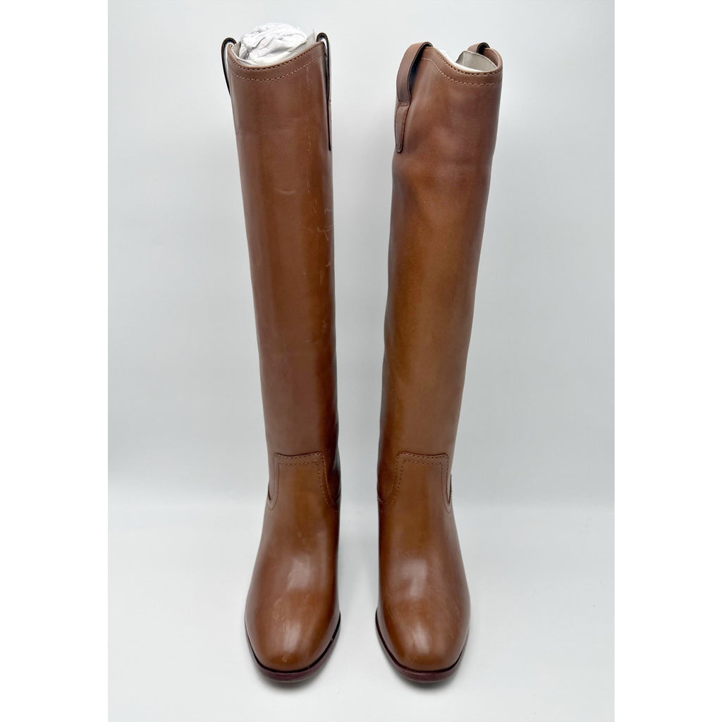 Lauren Ralph Lauren Womens Carla Knee High Boots US 5.5 B Brown Leather NIB