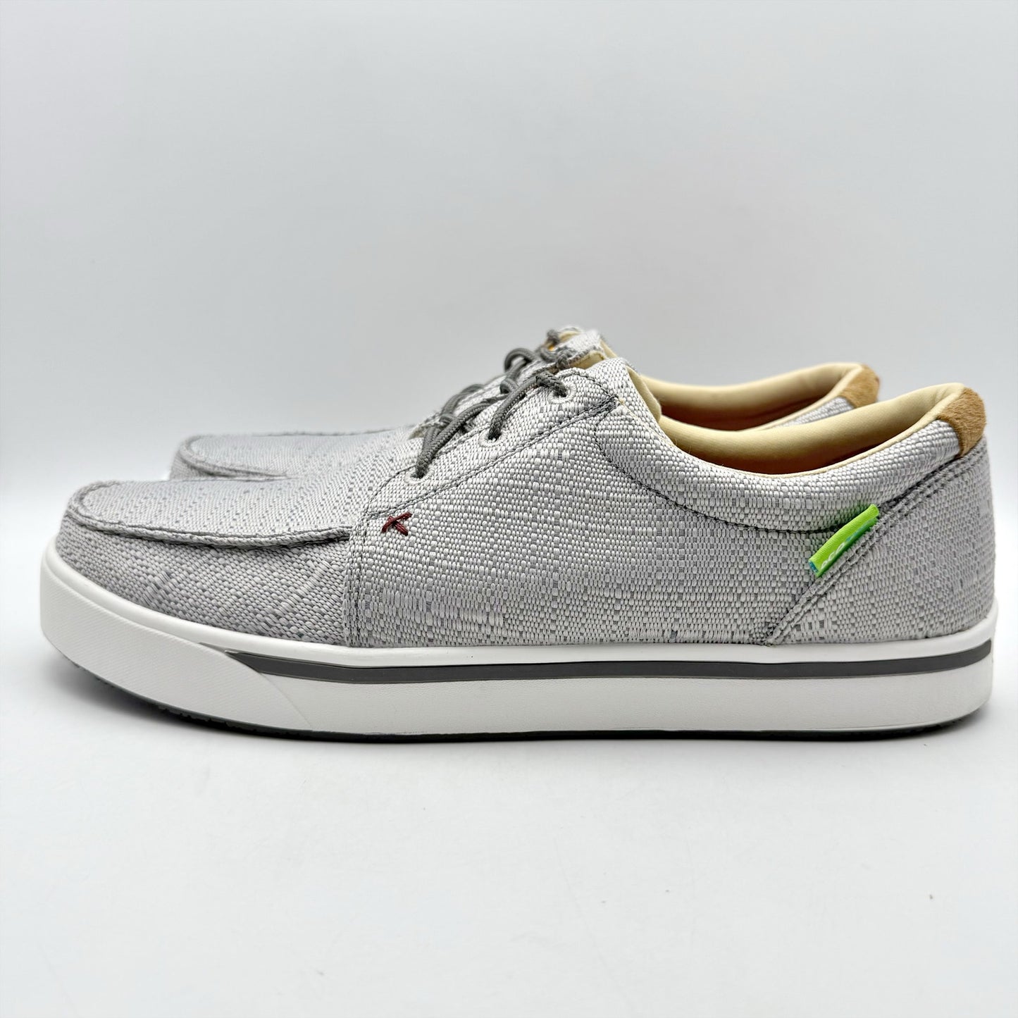 Twisted X Work Mens MCAN003 Safety Sneakers US 10.5 Wide Grey Composite Toe NWOB