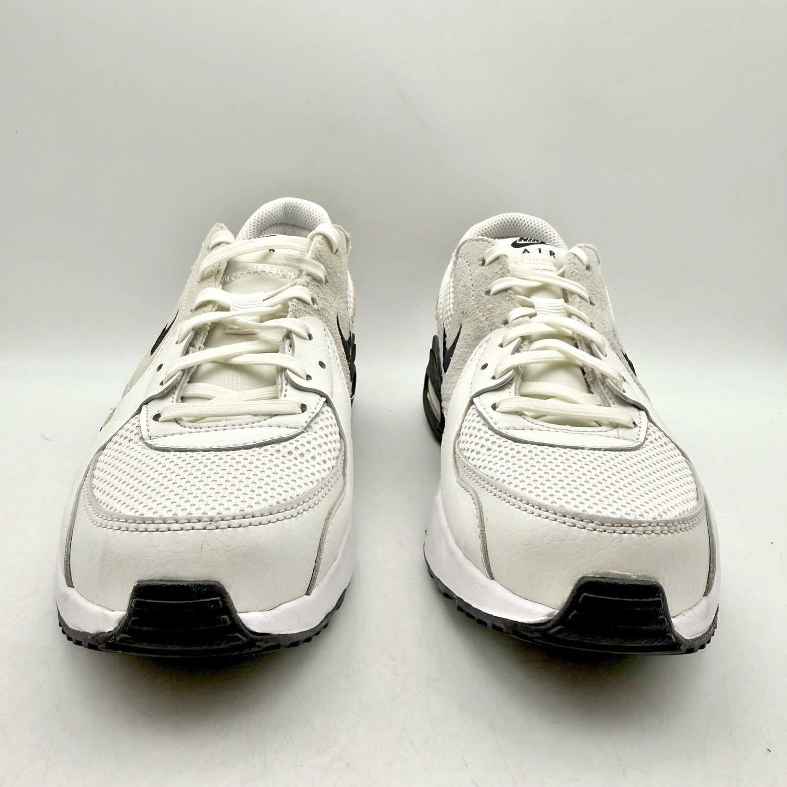 Nike Womens Air Max Excee Casual Sneakers US 7.5 White Leopard Athletic NWOB
