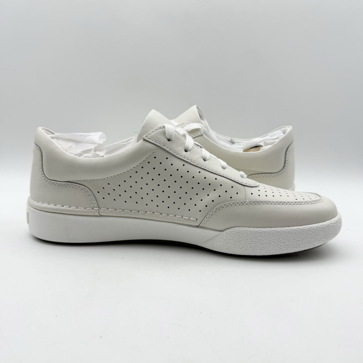 Josef Seibel Womens Claire 29 Sneakers EU 41 US 9.5 White Leather NWOB