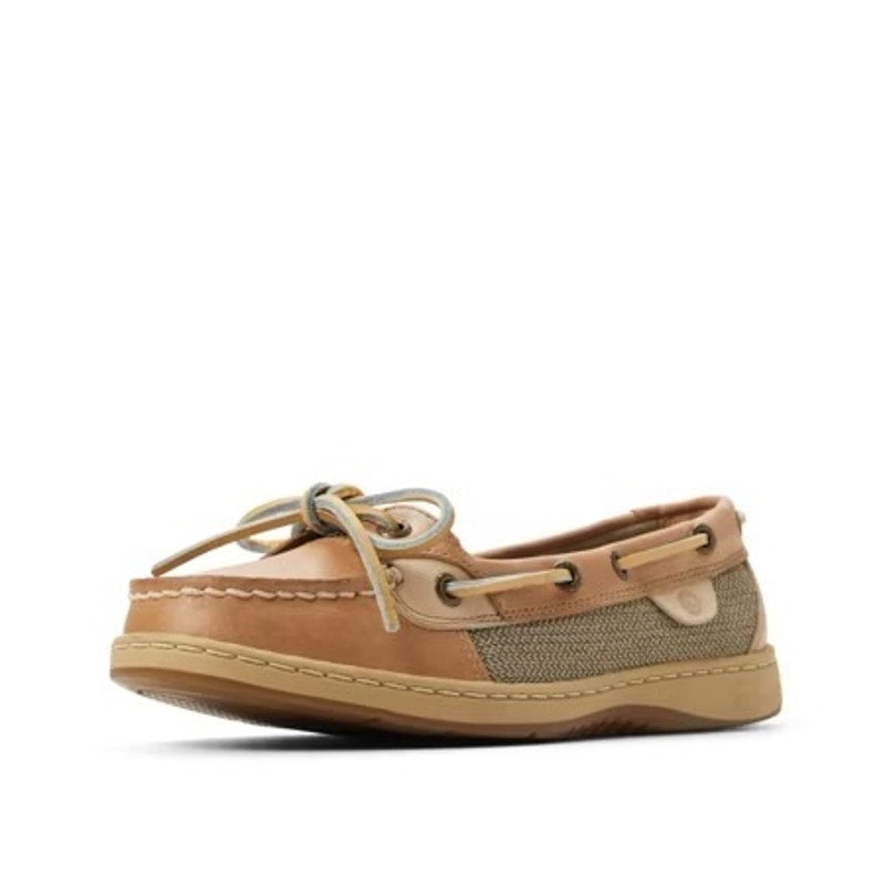 Sperry Womens Angelfish Boat Shoes Size 5.5 M Cognac Brown Leather NIB