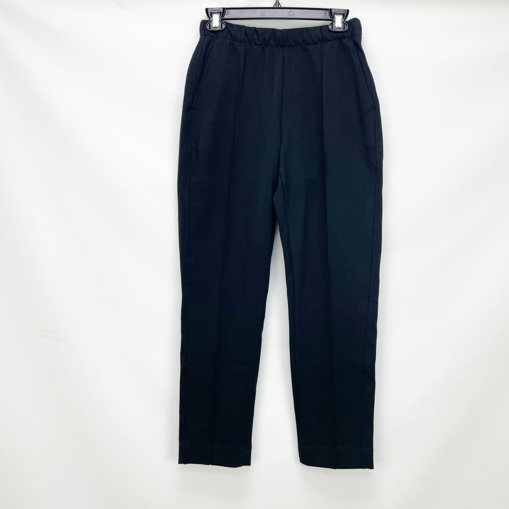 Everlane Womens The Dream Pants XXS Black Knit Pull On Taper Ankle Stretch NWT