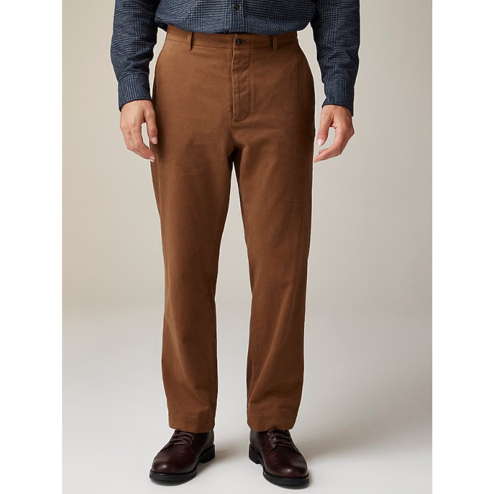 J.CREW Mens Kenmare Relaxed-fit Suit Pants 33x32 Tan Basketweave BM235 NWT