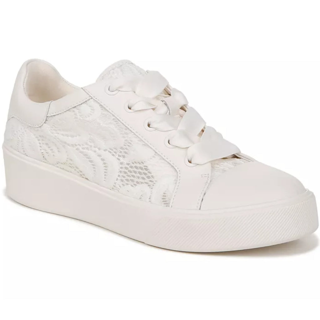 Naturalizer Women's Morrison 2.1 Lace Sneakers Size 8 White Bridal NWOB