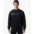 ARMANI EXCHANGE Men's Logo Band Sweatshirt Medium Dark Navy Blue Crewneck NWT